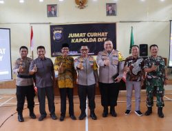 Kapolda DIY Gelar “Jumat Curhat” Bersama Warga Sumbermulyo Bambanglipuro