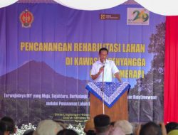 Gubernur DIY Canangkan Rehabilitasi Lahan Kawasan Penyangga Gunung Merapi