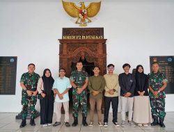 Danrem 072/Pamungkas Menerima Audensi Himpunan Mahasiswa Islam UIN Sunan Kalijaga DIY