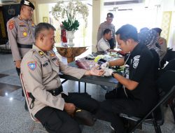 Guna Menunjang Kelancaran Operasi  Ketupat PROGO 2024, Sub Satgas Dokkes Laksanakan Pemeriksaan Kesehatan Anggota