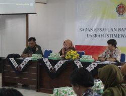Kasi Intel Kasrem 072/Pamungkas Hadiri Rapat Kerja Tim Penanganan Konflik Sosial DIY Tahun 2024