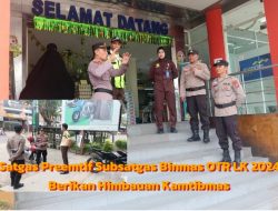 Satgas Preemtif Subsatgas Binmas Polda Riau OTR LK 2024 Gencar Laksanakan Penyuluhan Kamtibmas