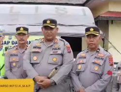 Kapolres Padang Panjang dan Kapolres Tanah Datar Sampaikan Ucapan Terima Kasih Atas Bantuan Dari Polda Riau