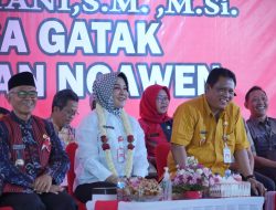 Sambang Warga, Bupati Resmikan Kios di Rest Area Desa Gatak