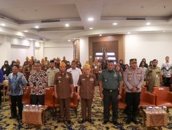 Kasrem 072/Pamungkas Hadiri Pembukaan Pelatihan Calon Sosialisator JSN 45 Veteran dan Guru SMA DIY