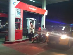 Polsek Binawidya Berikan Himbauan Ke Pengolahan SPBU Untuk Stanbykan Genset