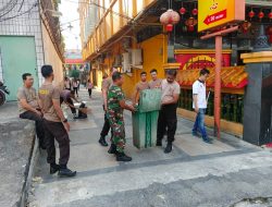 Dalam Rangka HUT Bhayangkara ke-78 Polsek Senapelan Bersama TNI Gelar Bakti Religi 