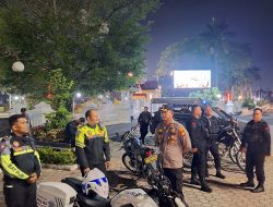 Personil Gabungan Gelar Patroli Skala Besar Dalam Rangka Harkamtibmas di Wilayah Hukum Polresta Pekanbaru