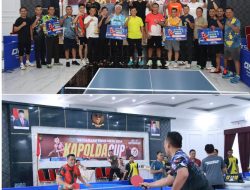 Polresta Jambi Raih Juara 1 Kejuaraan Tenis Meja 2024 Kapolda CUP