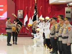 Upacara Pemuliaan Nilai-Nilai Tribrata Pataka Polda Riau Tuah Sakti Hamba Negri, Jelang Hari Bhayangkara ke-78