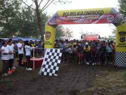 Kepolisian Resor Kulonprogo Gelar Bhayangkara Fun Run 7,8 K 2024 Di Pantai Glagah