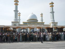 Bupati Asahan Sambut Pemulangan Jamaah Haji Kabupaten Asahan Kloter 01