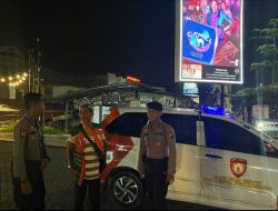 Kasat Samapta Polresta Pekanbaru Pimpin Kegiatan Penebalan Patroli Blue Light 