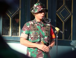 Cek Kesiapan Pasukan, Dansatgas TMMD Reguler Ke-121 Kodim 0734/Kota Yogyakarta Pimpin Apel Pagi