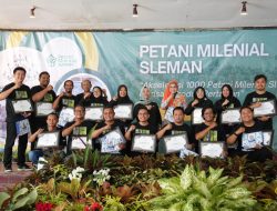Dukung Hilirisasi Produk Pertanian, Bupati Sleman Akselerasi 1000 Wirausaha Petani Milenial