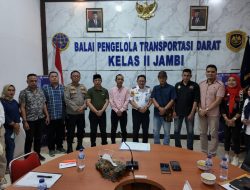 Kunjungi Balai Pelaksana Transportasi Darat, AWaSI Jambi Ungkap Sejumlah Persoalan 