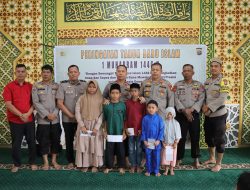 Polres Kuansing Gelar Doa Bersama dan Santunan Anak Yatim Peringati Tahun Baru Islam 1 Muharram 1446 H