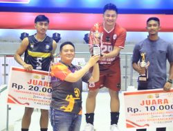 Tim Putra Polres Siak Juara di Final Turnamen Voli Kapolda Riau Cup 2024