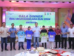 Dampingi Kapolda Riau, Sekdako Pekanbaru Indra Pomi Hadiri Gala Dinner Bhayangkara Run 2024