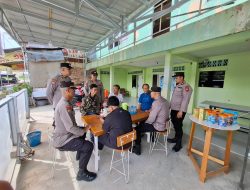 Personil Direktorat Binmas Polda Riau Sosialisasi Bahaya Narkoba di Rumbai Pesisir