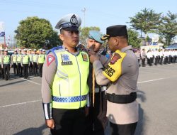 Kapolres Kulonprogo Pimpin Apel Gelar Pasukan Ops Patuh Progo 2024