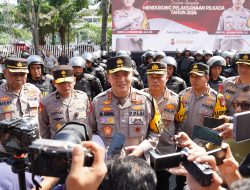 Perintah Kapolri Jaga Pilkada Serentak Berjalan Aman dan Lancar, Polda Riau dan Polresta Jajaran Gelar Simulasi Sispamko