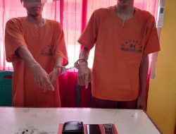 Dua Pelaku Narkoba Diringkus Polsek Kampar Kiri, 7,81 Gram Sabu-sabu ikut Diamankan