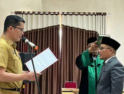 Sekda Rudy Rilis Lantik Yurisman, Sebagai Asisten Administrasi Perekonomian Dan Pembangunan