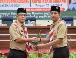Sekda Buka Rakercab Gerakan Pramuka  Kota Payakumbuh