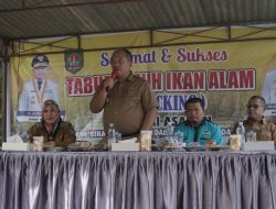 Wakil Bupati Asahan Tabur Benih Bibit Ikan Di Teluk Dalam