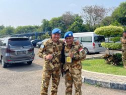 Pasukan PBB Kontingen Indonesia Patroli Tempur di Kongo