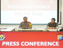 Polda Riau Sampaikan Capaian Kinerja Selama Bulan Juli, Kabid Humas ” Trendnya positif mengalami peningkatan dari tahun lalu “