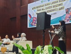 Poltekkes Kemenkes Riau Menggelar Kegiatan Aksi Sedekah Buku Lawan Korupsi 