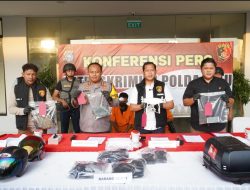 Polisi Tangkap 2 Residivis Pencuri Mobil dengan Modus Pecah Kaca di Pekanbaru