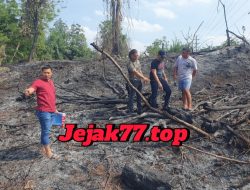 Pria Ditangkap Usai Bakar Lahan Milik PT Pertamina Hulu Rokan untuk Tanam Sayuran