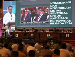 Danrem 072/Pamungkas Hadiri Rakor Lintas Sektoral Polda Jateng