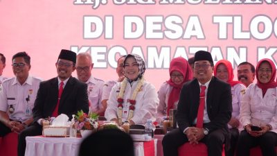 Bupati Klaten Sambang Warga Desa Tlogowatu, Kemalang