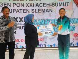 Bupati Sleman Lepas 161 Atlet PON XXI Asal Sleman