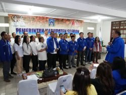 Hadiri Pengukuhan Pengurus BAMAG Nasional DIY, Danang Tegaskan Sleman Rumah Bersama