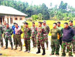 Satgas TMMD Bangun Fasilitas MCK Dan Tempat Wudhu Di Surau/Mushalla Ampalam Koto Bangko