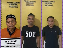 Lakukan Penipuan dan Penggelapan Uang Pembelian Lahan, 3 Pelaku di Amankan Satreskrim Polres Kampar
