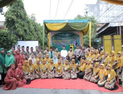 Bupati Asahan Letak Batu Pertama Pembangunan Pintu Gerbang, Kantor dan Aula SD Al-Washliyah 80 Kisaran