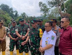 Ketua Tim Wasev TMMD 121 Tahun 2024 Brigjen, TNI Bayu Tirtiayanto, Sebut TMMD Di Padang Pariaman Luar Biasa