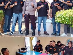Andres N Sinaga,SE. Ketua GRIB Jaya,PAC Alam Barajo Silahturahmi dan Audiensi ke Polsek Kota Baru