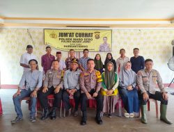 Tampung Aspirasi Masyarakat Kapolsek Maro Sebo Pimpin Langsung Kegiatan Jumat Curhat  