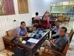 Muhammad Rifai di dampingi Kuasa Hukum nya Elas Annra Dermawan, SH Akan Melaporkan Mafia Tanah di Desa Tanjung Katung