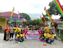Hari Jadi Polwan Ke-76, Polwan Polda Riau Melaksanakan Kegiatan Bakti Sosial 