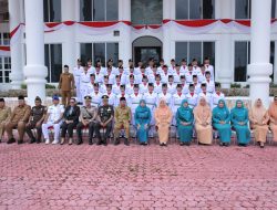 Bupati Asahan Kukuhkan Paskibraka Kabupaten Asahan