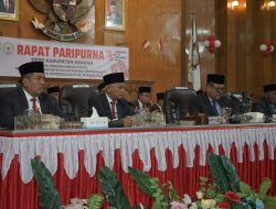 Bupati Asahan Dengarkan Pidato Kenegaraan Presiden RI