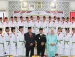 Forkopimda Kota Tanjungbalai Dan DPRD Beserta Pimpinan OPD Mendengarkan Pidato Kenegaraan HUT Kemerdekaan RI Ke 79